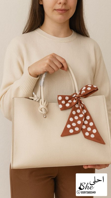 حقيبة Elegant Bow Tote Bag