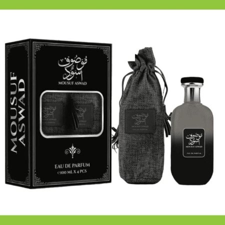 عطر موصوف الاسود